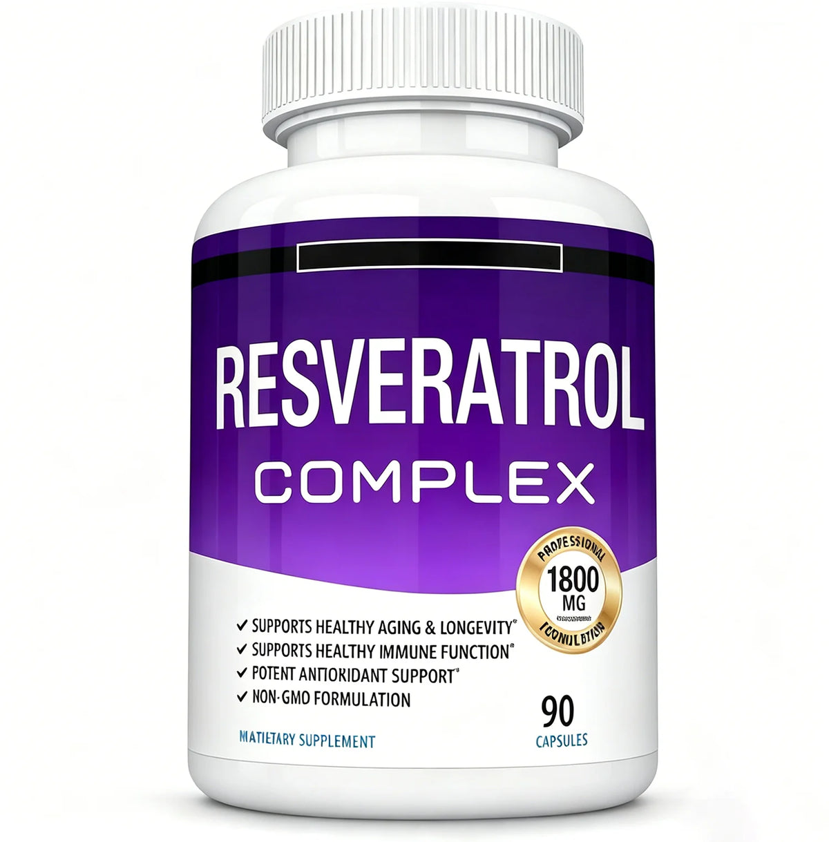 Complex Trans Resveratrol Antioxidant Capsules