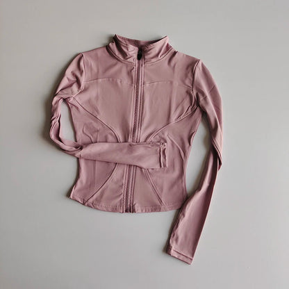 Women's Quick Dry Slim Fit Running Fitness Jacket