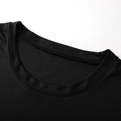 Men's Quick Dry Short Sleeve Running Fitness Shirt