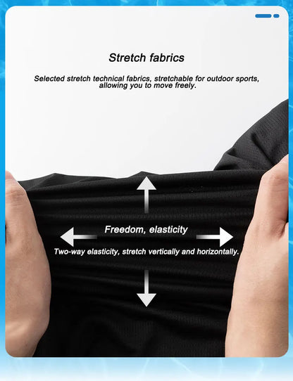 Men's Quick Dry Reflective Running Sports T-Shirt