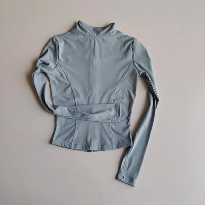 Women's Quick Dry Slim Fit Running Fitness Jacket