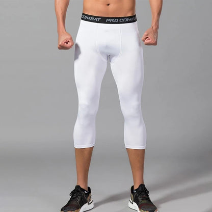 Men's Compression Running Tights Cool Dry Sports Leggings