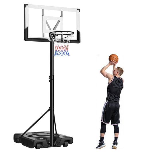 Portable Basketball Hoop Adjustable 10 Foot Stand