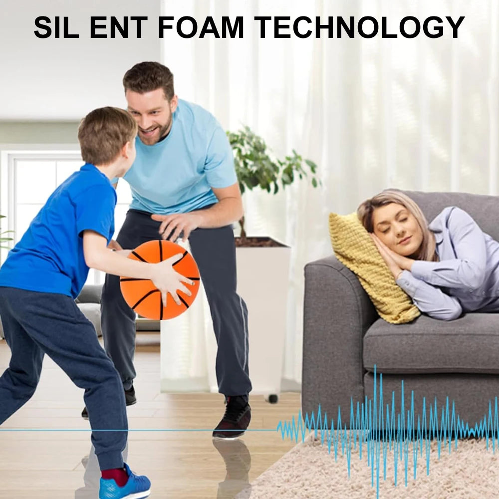 Silent Indoor Dribbling Basketball Foam Ball Training