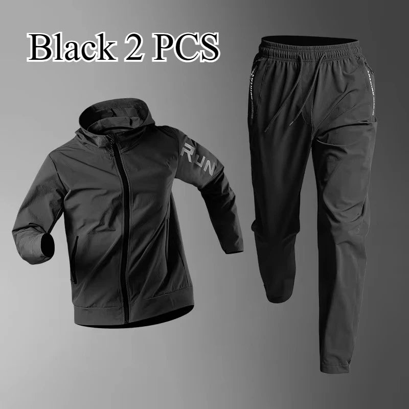 Men's Quick Dry Loose Fit Outdoor Training Suit