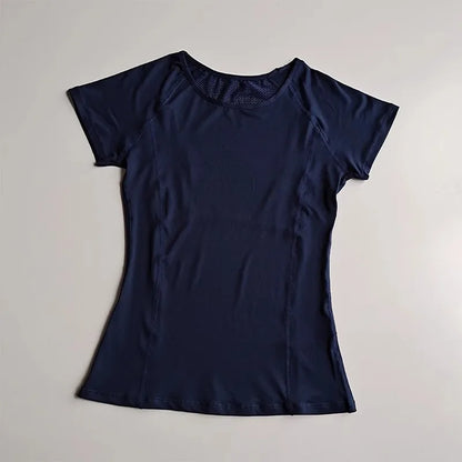 Women's Quick Dry Running Yoga Fitness Sports T-Shirt