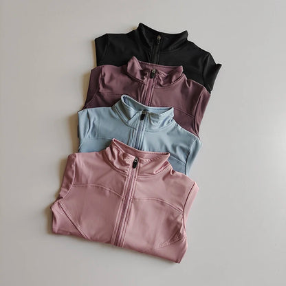 Women's Quick Dry Slim Fit Running Fitness Jacket