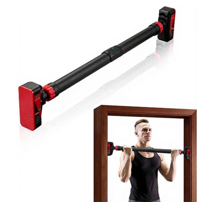Doorway Pull Up Bar Safety Lock Multi Exercise Trainer