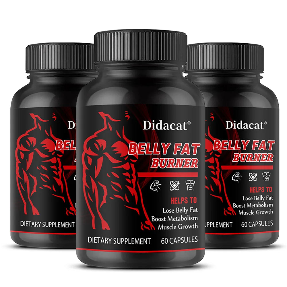 Stimulant-Free Men's Belly Fat Burner Capsules