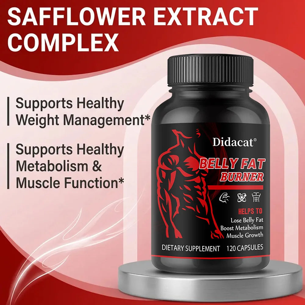Stimulant-Free Men's Belly Fat Burner Capsules