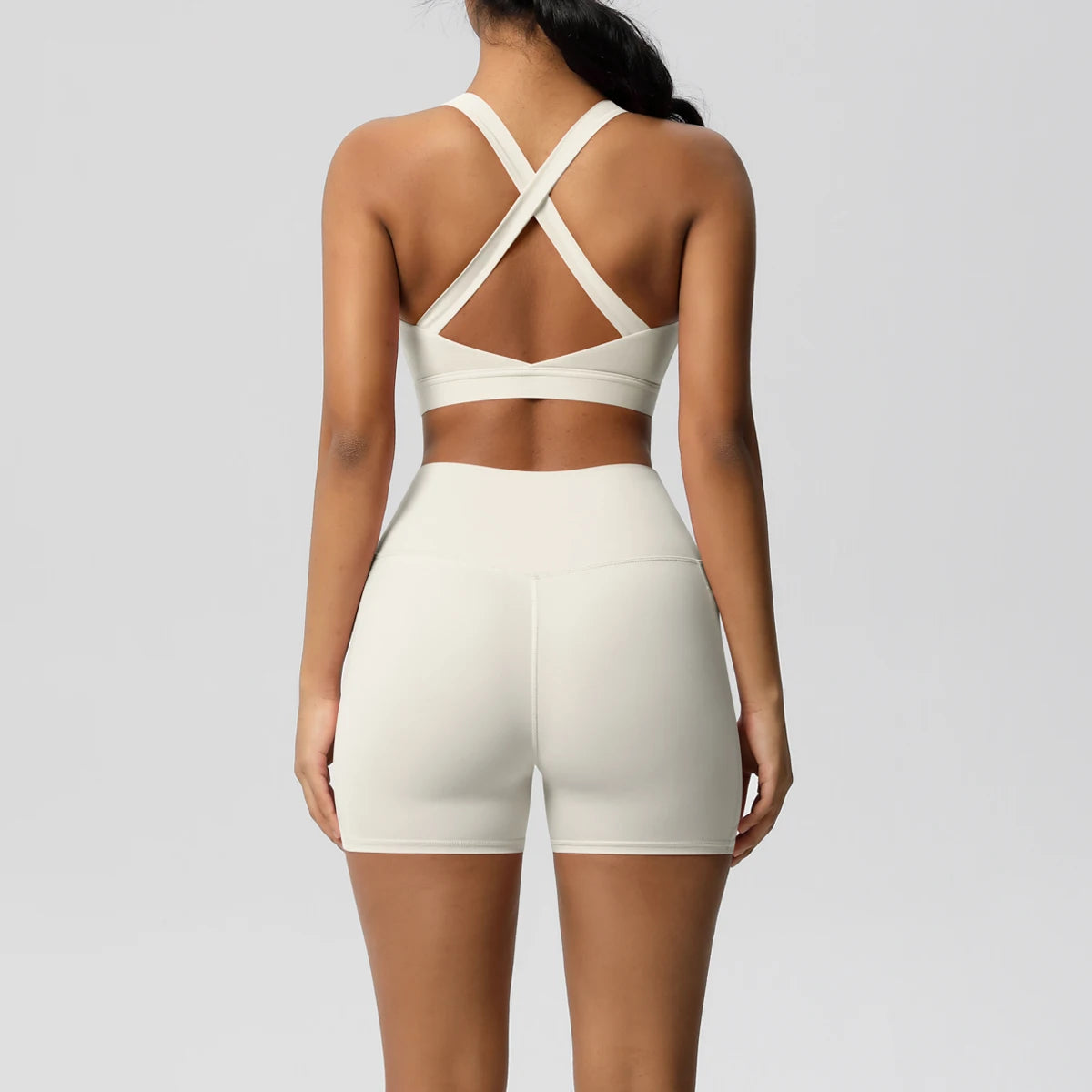 Women's 2-Piece Pocketed Yoga Gym Sportswear Set