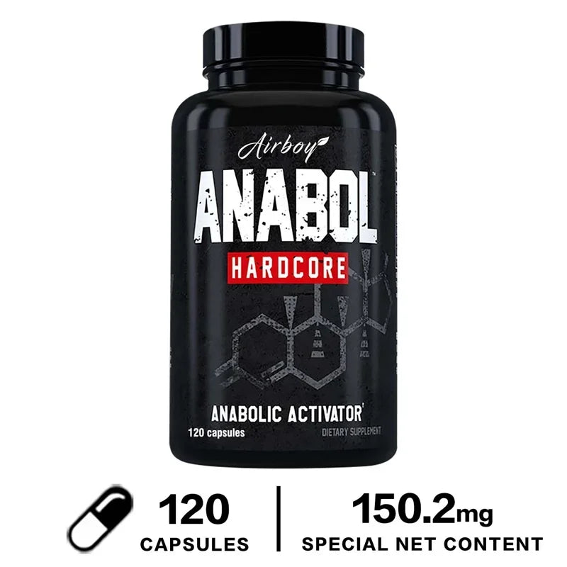 Anabol Hardcore Muscle Growth Recovery Strength Supplement