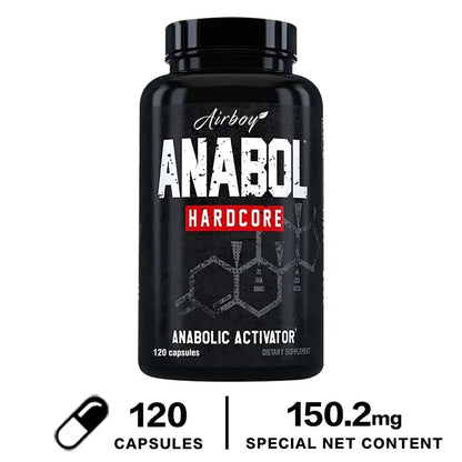 Anabol Hardcore Muscle Growth Recovery Strength Supplement