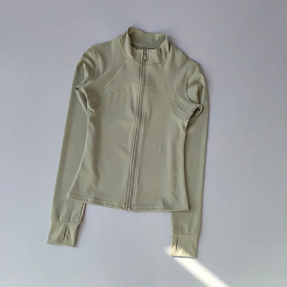 Women's Quick Dry Slim Fit Running Fitness Jacket